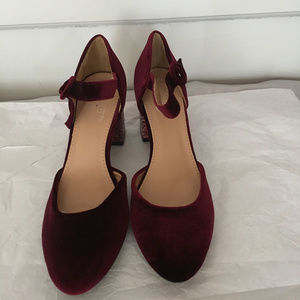 Hd Moda Espaola Burgundy Velvet Mary 